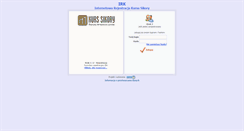 Desktop Screenshot of irk.kurssikory.pl